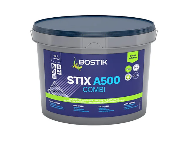 Bostik STIX A500 COMBI grindų ir sienų dangų klijai