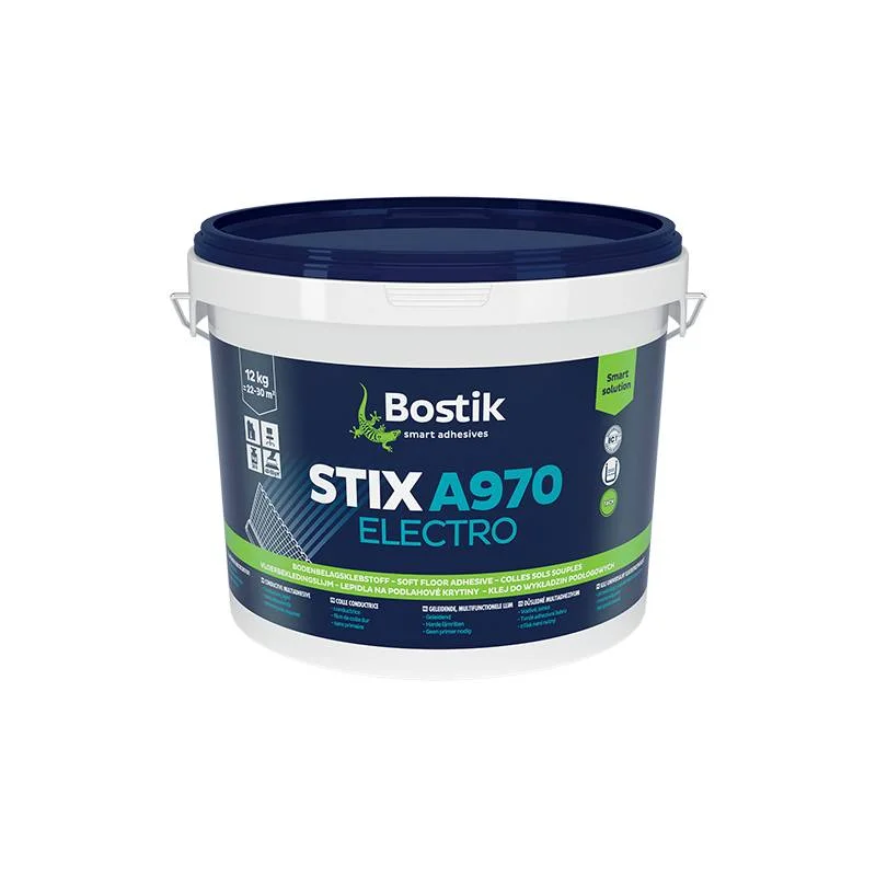 Bostik STIX A970 ELECTRO klijai laidžioms grindų dangoms
