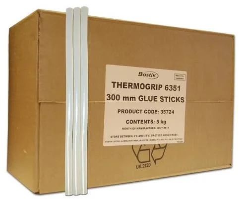 Bostik-Thermogrip-6351 Bostik Thermogrip 6351 karštieji klijai lazdelėmis
