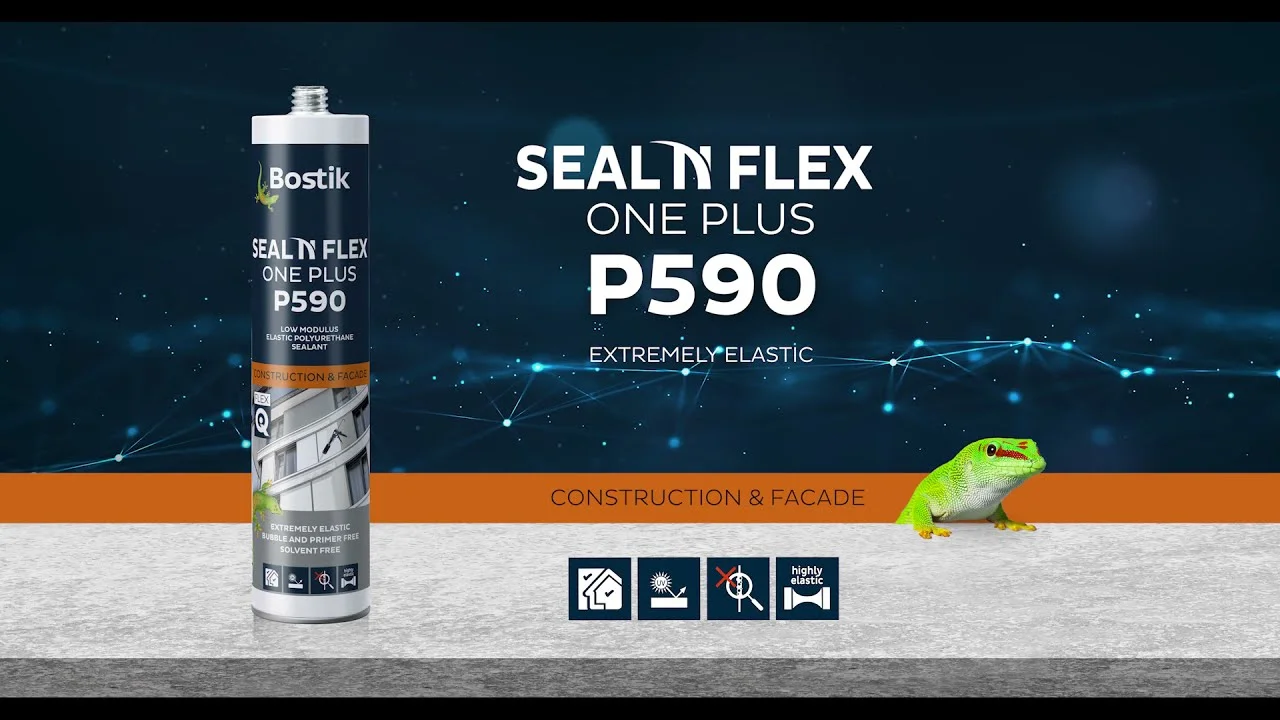 Bostik P590 SEAL'N'FLEX ONE PLUS elastingas poliuretano hermetikas