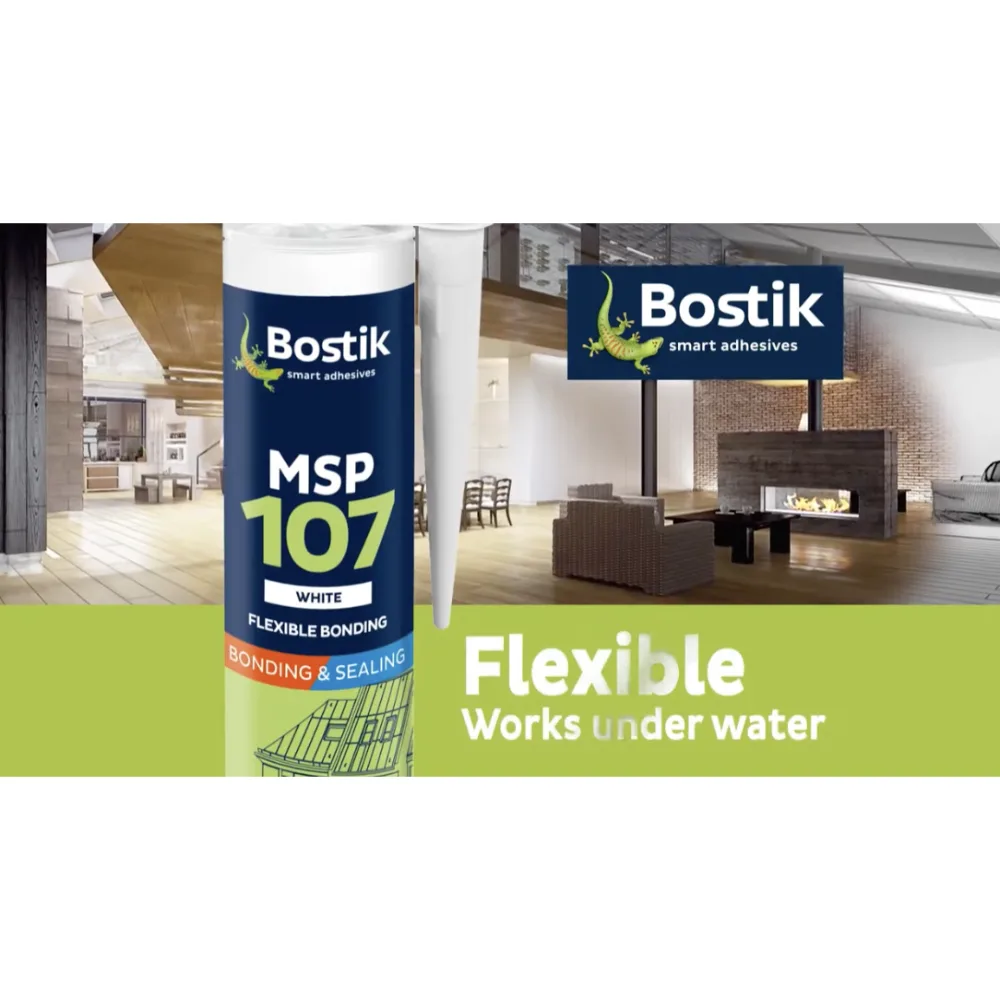 Bostik MSP 107 universalūs MS polimerų klijai-hermetikas