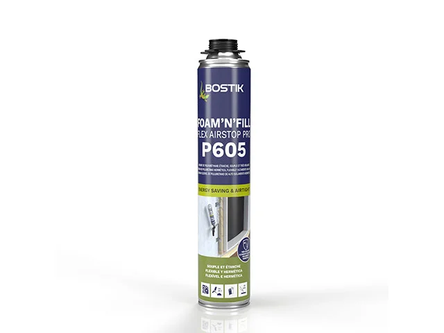 Bostik P605 FOAM'N'FILL FLEX AIRSTOP elastingos poliuretano putos